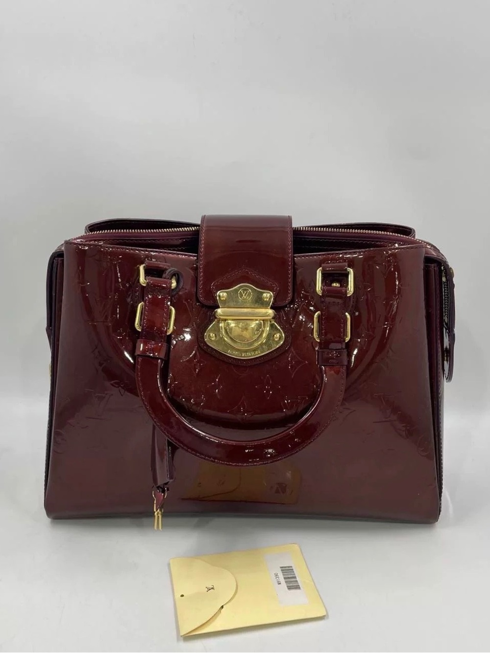 Louis Vuitton Melrose Avenue Monogram Vernis Tote Bag – Amarante